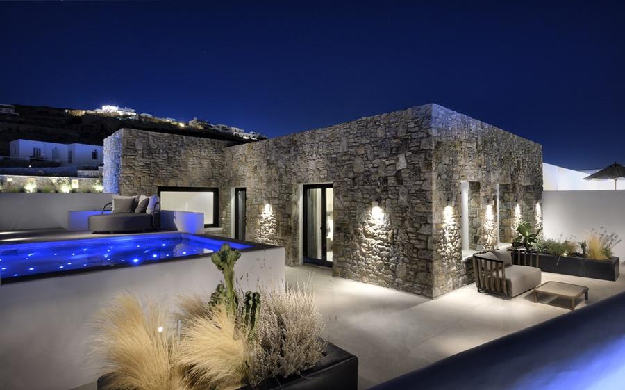 Aeonic Suites & Spa - Only Adults Ornos  Exterior foto